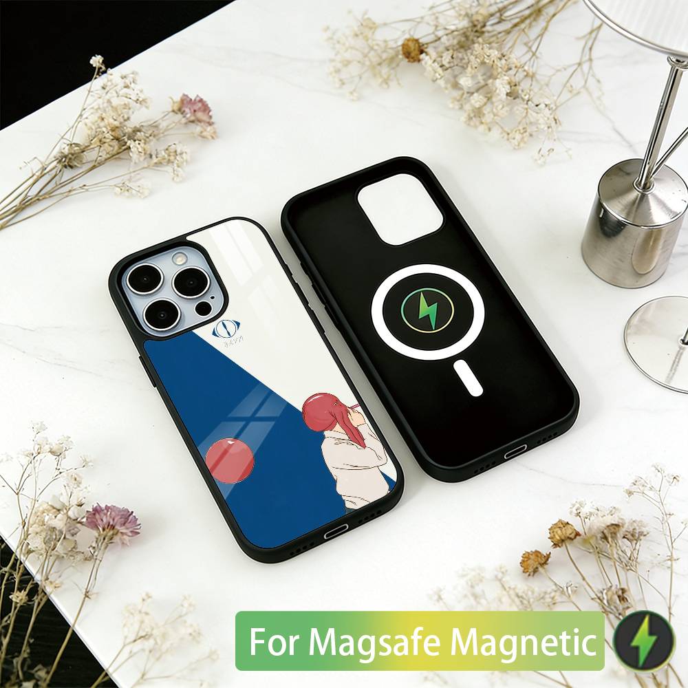 

M-MUSIC Y-Yorushika S-sart Phone Case For iPhone17,16,15,14,13,12,11 Plus,Pro Magnetic with Magsafe Wireless Charging iPhone12