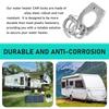 Water Heater Detachable Accessories, 2 PCS RV Water Heater Cam Lock, 1.5" Cover Latch Fastener Replacement