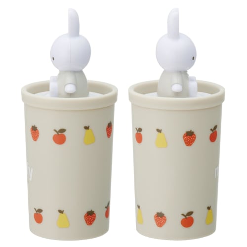 Skater Toothpick Holder with Mascot, Miffy, TWYJ1D-A, for Toothpicks and Toothpick Storage, Desktop Use