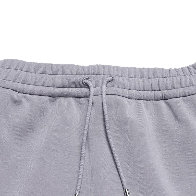 FILA Fitness Series Simple Comfortable Casual Versatile Knitted Long Skirt Women skirts Dark-Purple Gray A11W621304FGY