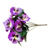 1Pc Artificial Flower Pansy Garden DIY Stage Party Home Wedding Craft Decoration