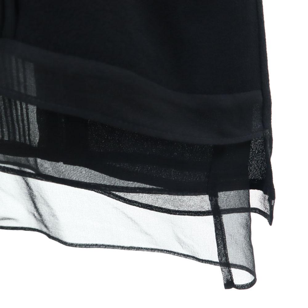 unused DIANE VON FURSTENBERG Long sleeve mini dress black Tagged Women Used