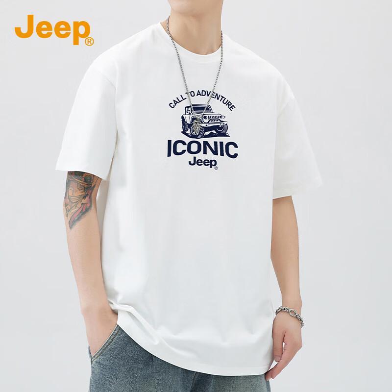 Jeep Men's Heavyweight Cotton T-Shirt