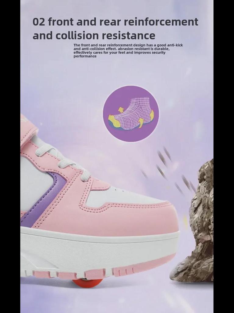 Детские беговые и роликовые коньки-трансформеры со съемными колесами