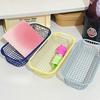 Metal Storage Basket Desktop Sundries Organizer Photocards, Stationerry,Make Up Sorting Holder Office Home Suppliers