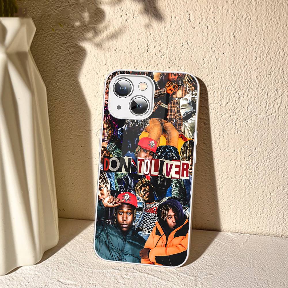 Rapper D-Don T-ToliverS Tempered Glass For Iphone 14 13 12 11 Pro Mini XS MAX 14Plus X XS XR Cover