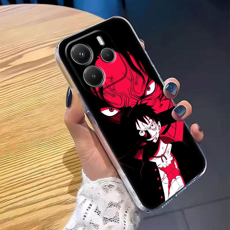 Cartoon Shanks Luffy Zoro Case For Xiaomi Redmi Note 15 14 13 12 11 10 Pro Plus 5G Cover For Redmi 15C 15 14C 13C 12C Phone Case