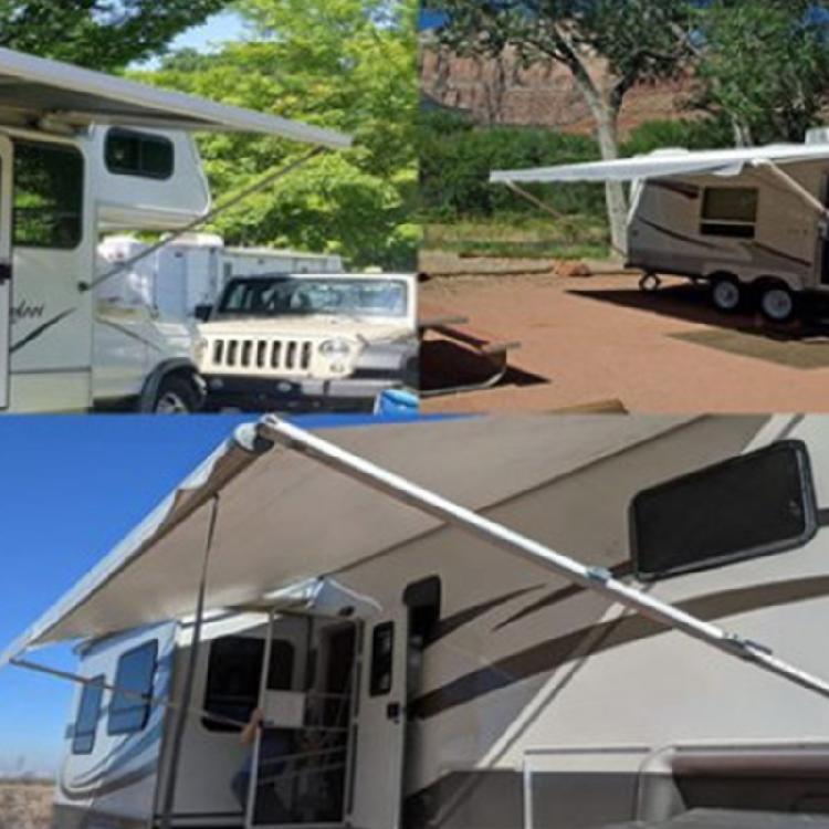 Motorhomes Awning Base Mount Brackets Holder Support Stand, 3104653.005, for Secure and Stable Campers Shade Attachment