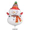 Christmas Cartoon Balloons: Santa, Snowman, Elk, Christmas Tree Decorations