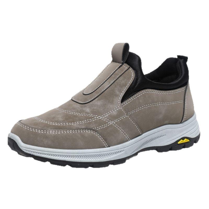 Men's Comfortable Thick-Soled Outdoor Sports Walking and Running Shoes for All Seasons