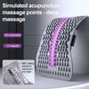 Ergonomic Back Stretcher Waist Trainer Spine Decompressor Lower Back Pain Relief Massager Lumbar Back Cracker Board Stretching Device