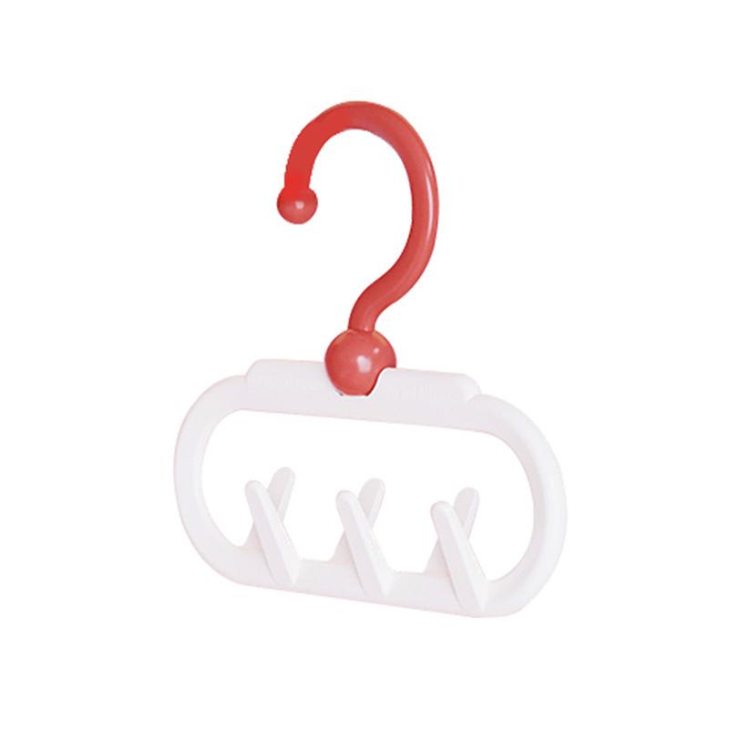 Dopamine Double-Row Hat And Coat Hook Anti-Slip Wardrobe Stand For Hanging Bags And Storing Items In The Household Wardrobe