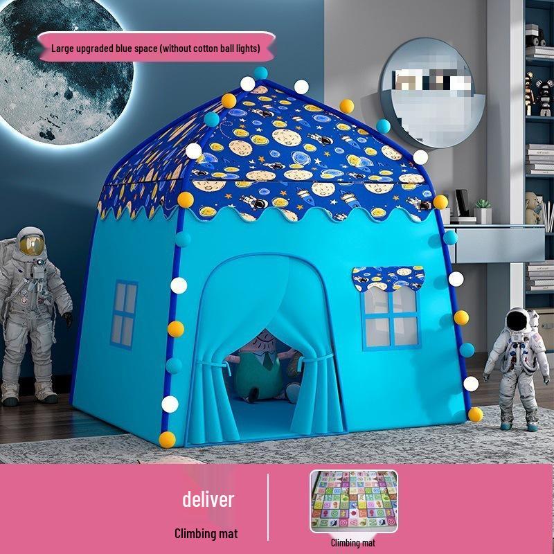 Princess Castle Indoor Tent for Girls - Playhouse & Sleep Space