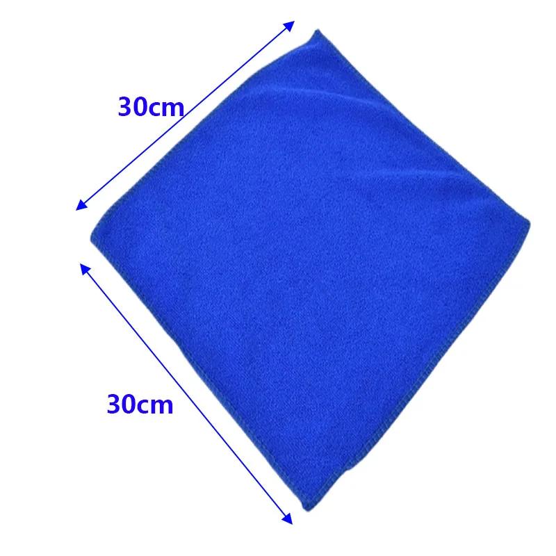5/10/20PCS 30*30cm Car Cleaning Towels Polishing Duster Car Drying Cloth Microfiber Thin Water Suction Rags Home Clean Tools