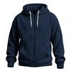 Men S Loose Fit Zip Up Hooded Sweatshirt For Autumn Winter