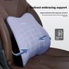 Car Headrest Pillow and Lumbar SupportMemory Foam Car Seat CushionNeck Pillow and Back Cushion for Car Seats