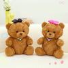 Cute Bear Bow Plush Toy Cute Cartoon Girl Child Bedroom Decoration Doll Gift