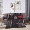 Silent Hill F Poster Blankets Silent Hill Horror Game Warm Soft Graphic Plush Bedding Throws For Outdoor Flannel Bed Cover