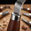1 Pcs Wood Carving Knife Sharp Stainless Steel Blades Ergonomic Handles For Diy Woodworking Crafts