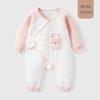Thickened Cotton Padded Jumpsuit: Warm Winter Romper for Baby Boys & Girls