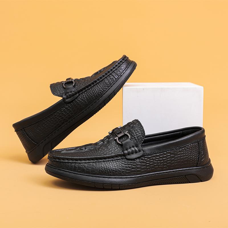 Men's Genuine Leather Moccasins Driving Shoes