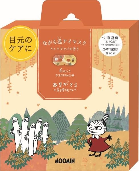 

Honyarado Nagare Warm Eye Osmanthus RLK38954 Маска, Аромат, Муми-тролль, 6 штук,