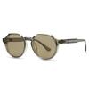Sunglasses Male Female Goggles Luxury Premium Round UV400 Tea Ladies Retro Top Classic Sun Shade Quality Small Gents Blue Glasses Women's Eyewear
