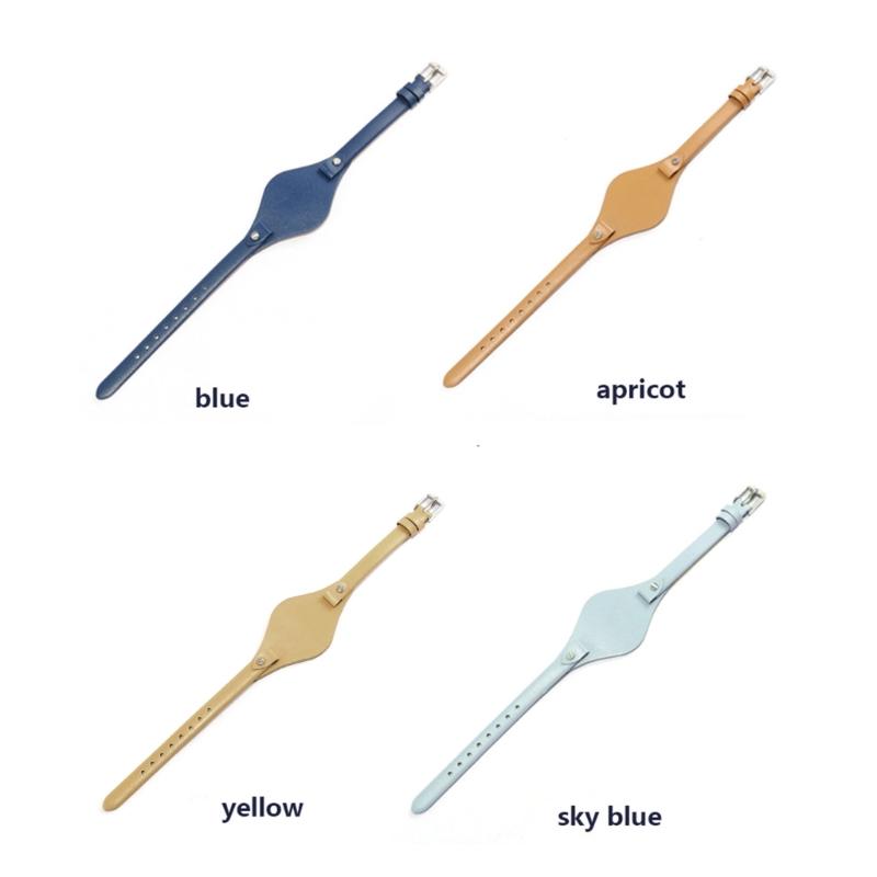 Premium Leder Dünnes Uhrenarmband Business Reise Outdoor Nutzung Kratzfest Schnellwechsel-Federstege
