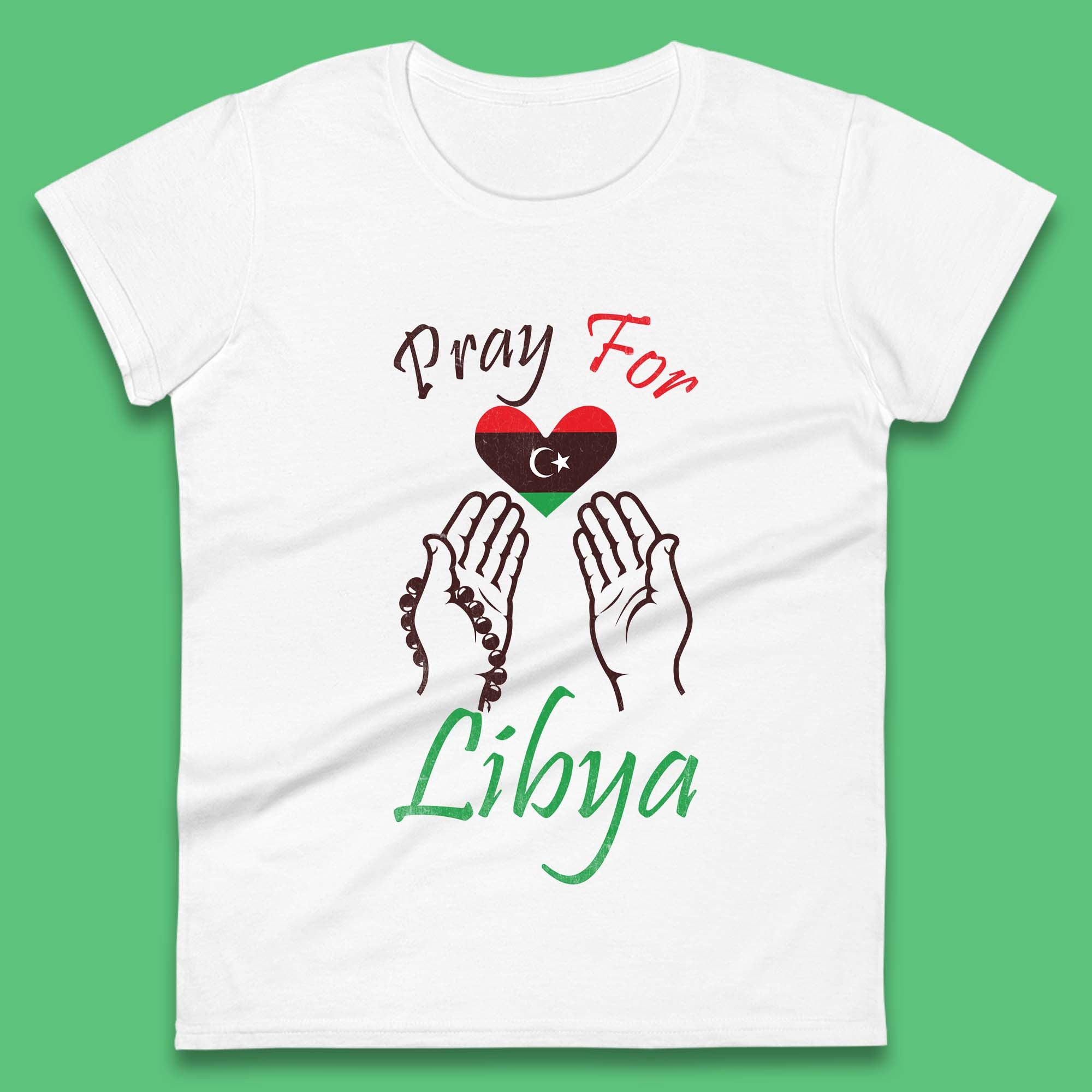 Pray For Libya Help Libya Flood Solidarity Stand With Libya Womens Tee T Shirt Mens Tops Unisex Top S