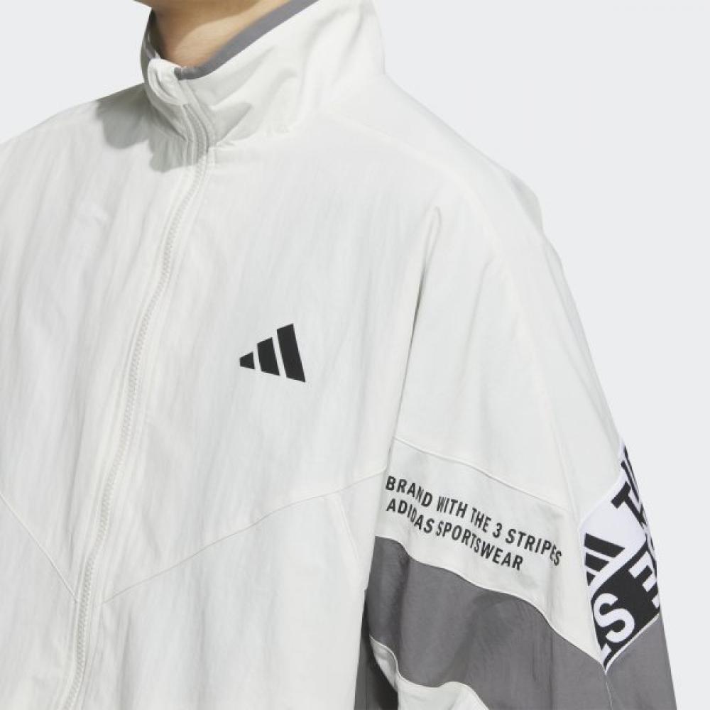 Adidas Loose Fit Mesh Lined Woven Jacket Ka1264