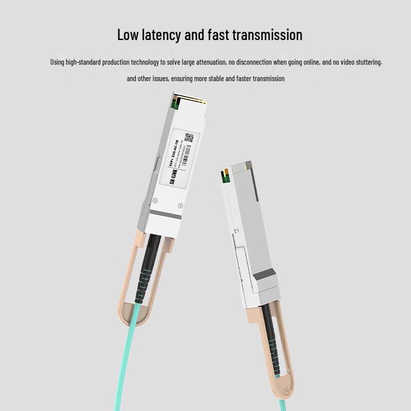 SK-LINK 10G SFP+ / 25G QSFP Active Optical Cable
