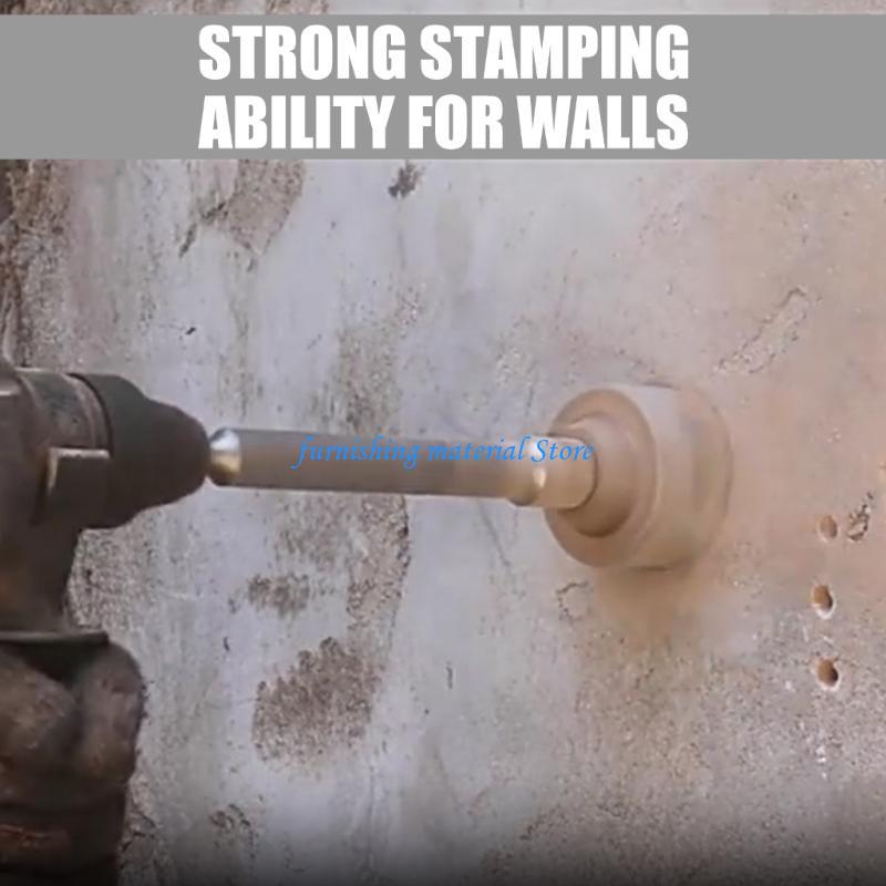 Y5GD Concrete Hole Sawed Drill Bit Hole Opener Cut Bit Hole Sawed Bit with Storage Case for Cement Brick Wall Accessories