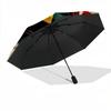 1pc Car Race Pattern Automatic Folding Umbrella - Compact 8-Rib Design, Durable Plastic & Iron, Lightweight for Outdoor Daily Use046