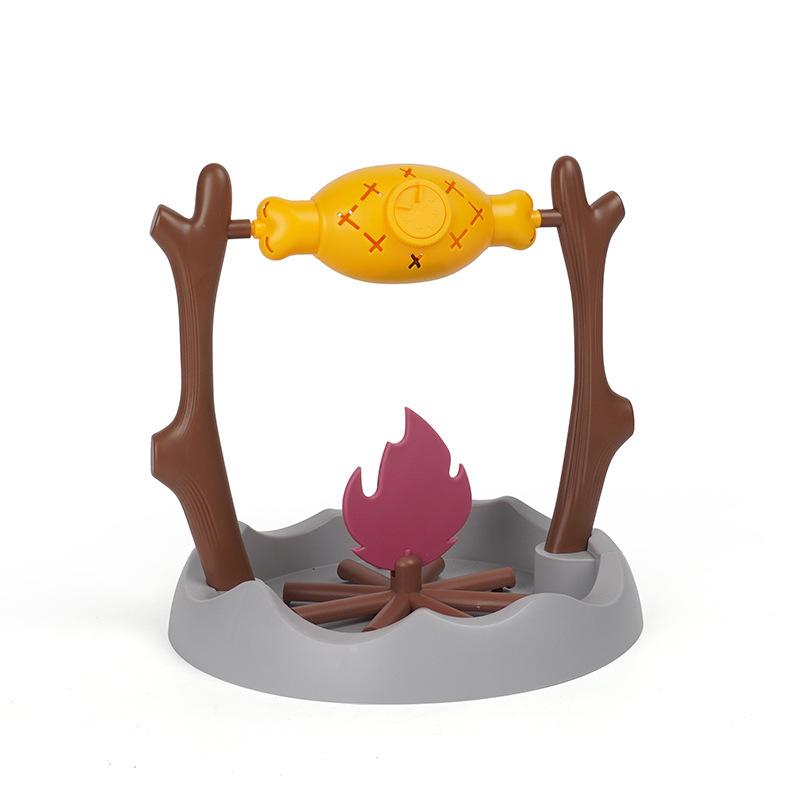 Cat Dog Slow Feeding Bowl - Creative Grilled Fish Spinning Puzzle Toy | Interactive Snack Leak & Sniff Training Pet Supplies жёлтый