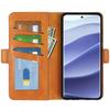 For Xiaomi Redmi Note 14 Pro 5G/Poco X7 5G Stand Case Calf Texture Leather Wallet Phone Cover