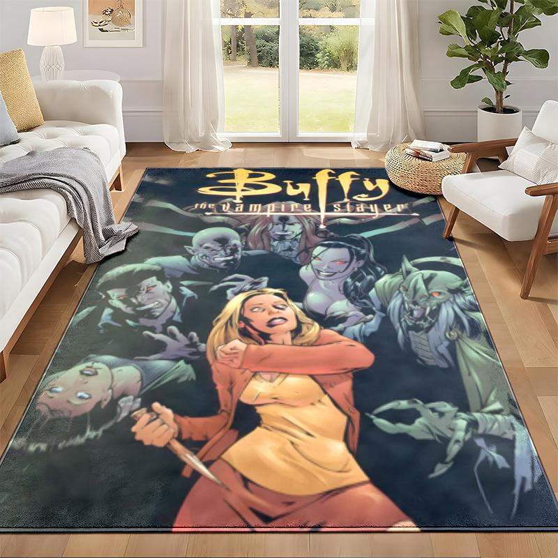 Buffy Carpet Door Mat for Living Room or Bedroom Protective Mat Under Chair Office Decoration Christmas Gift Birthday Present