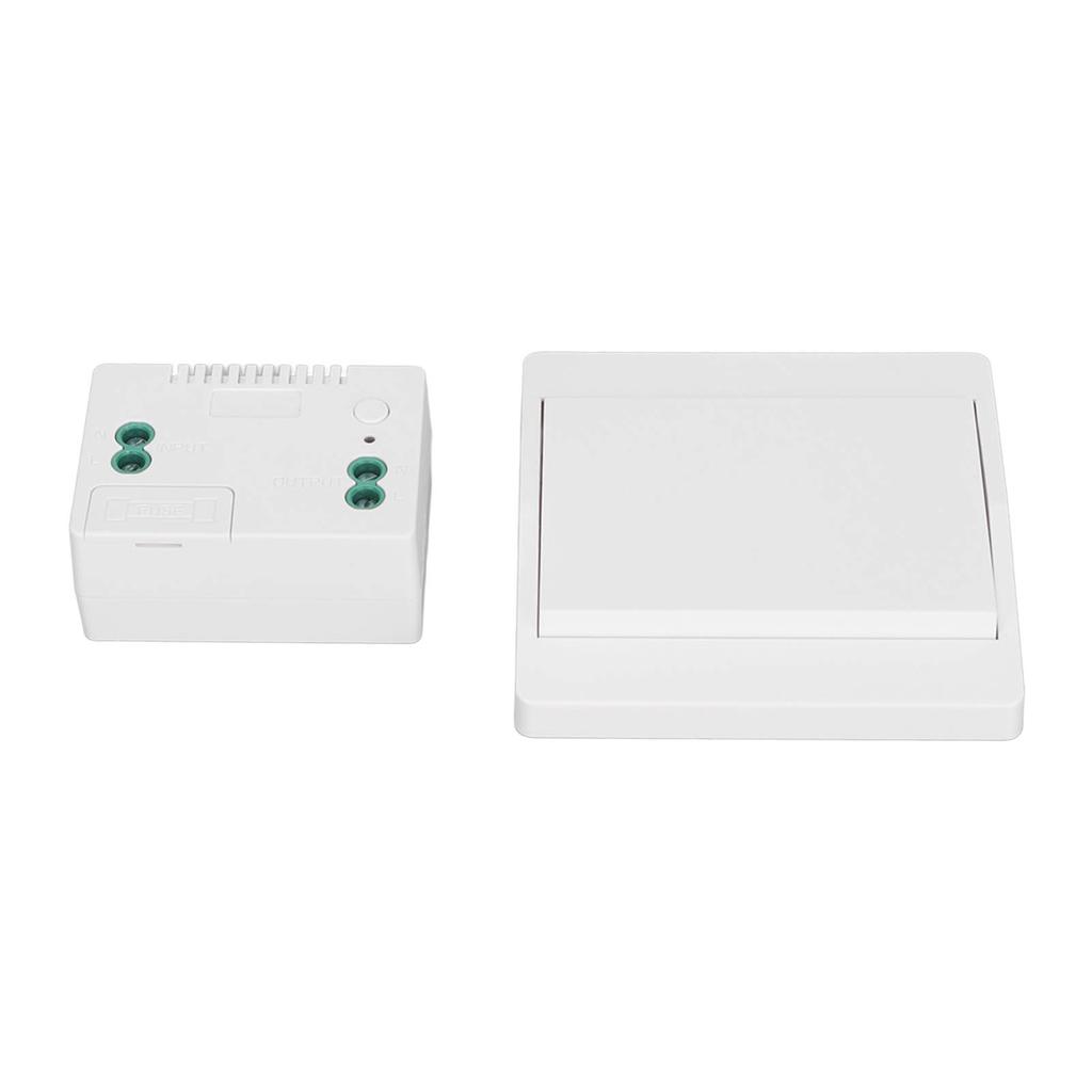 Wireless Light Switch Receiver Kit Self Generating Kinetic Energy Remote Control Wall Switch