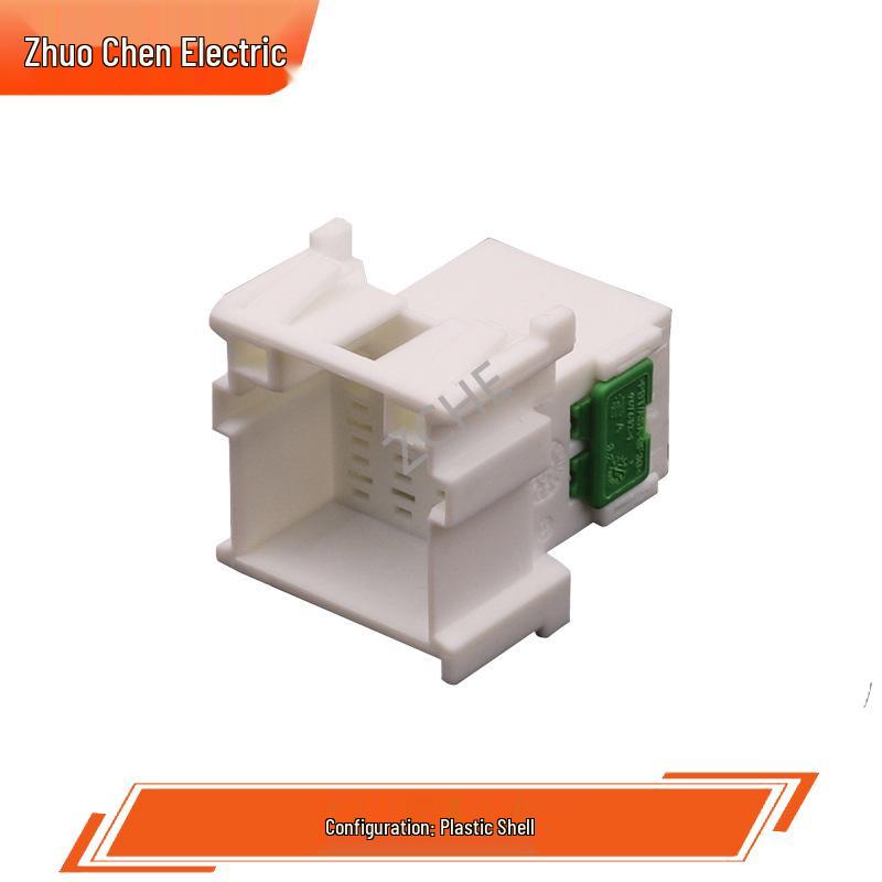 12-Pin Male-Female Mating Connector 2-967627-1 Plug with 7-968972-1 Connector, 12 Holes