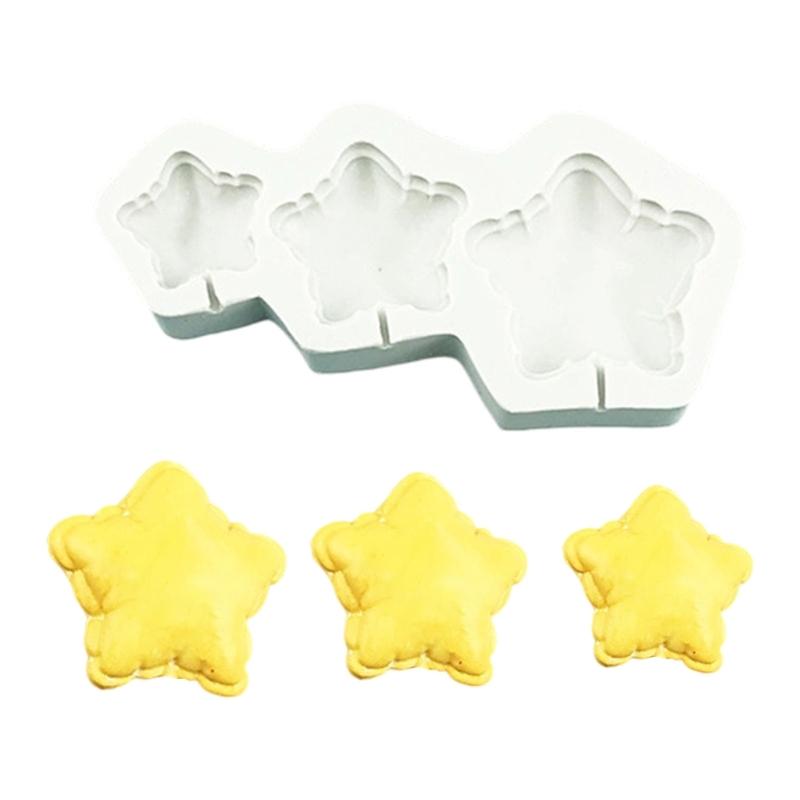 

Creative Star Heart Cloud Design Silicones Molds For Baking Pastries Chocolate Heats Safe Easy Cleans