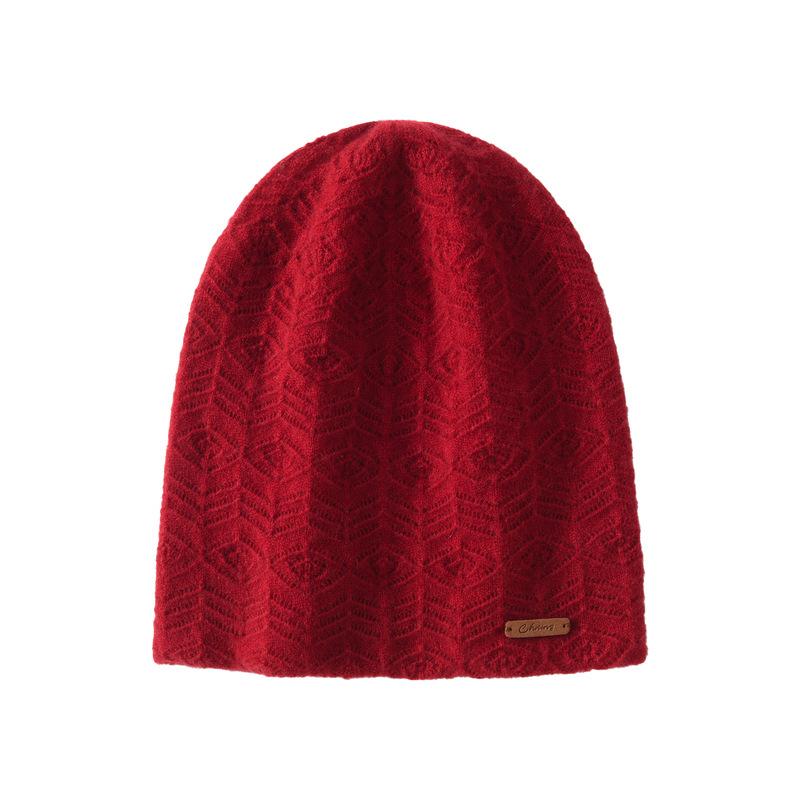 Pure Cashmere Hat Autumn and Winter New Men's and Women's Fashionable Versatile Soft Knitted Wool Corn Hat