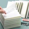Transparent Tearable Sticky Note Strips - Simple Memo Paper for Students