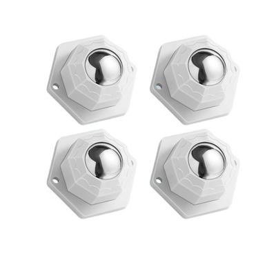 4PCS Heavy Duty Universal Wheel 360° Rotation Furniture Caster  Table Move Accessories