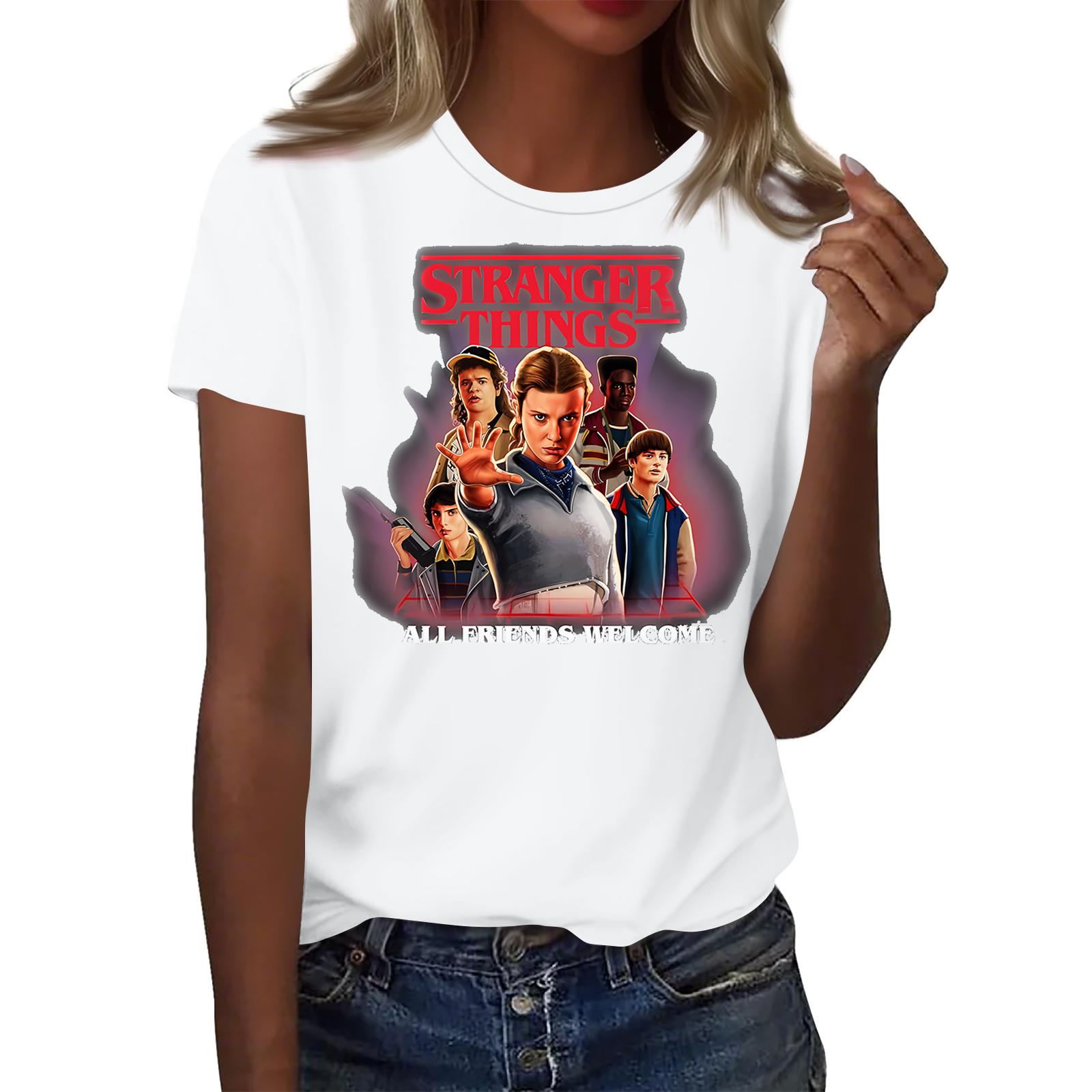 

Женская модная и повседневная футболка с длинным рукавом и принтом, с коротким рукавом XL