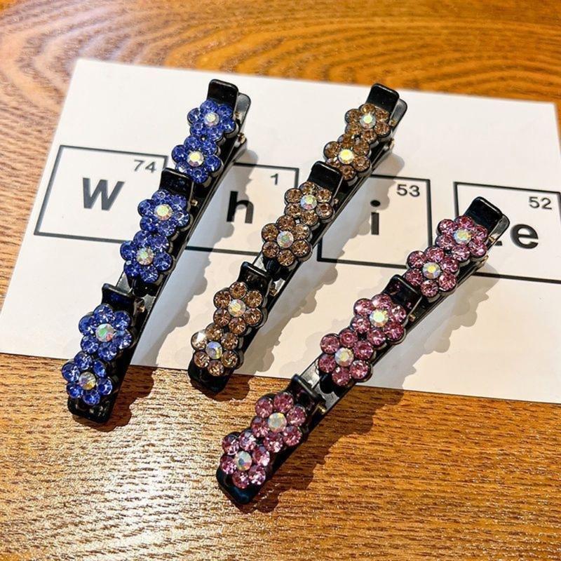 1Set Hair Bands Hair Clips for Bangs and Fringe Secure Hold All Day Comfort Wear Slip proof Grip Easily Braided Hair Bands