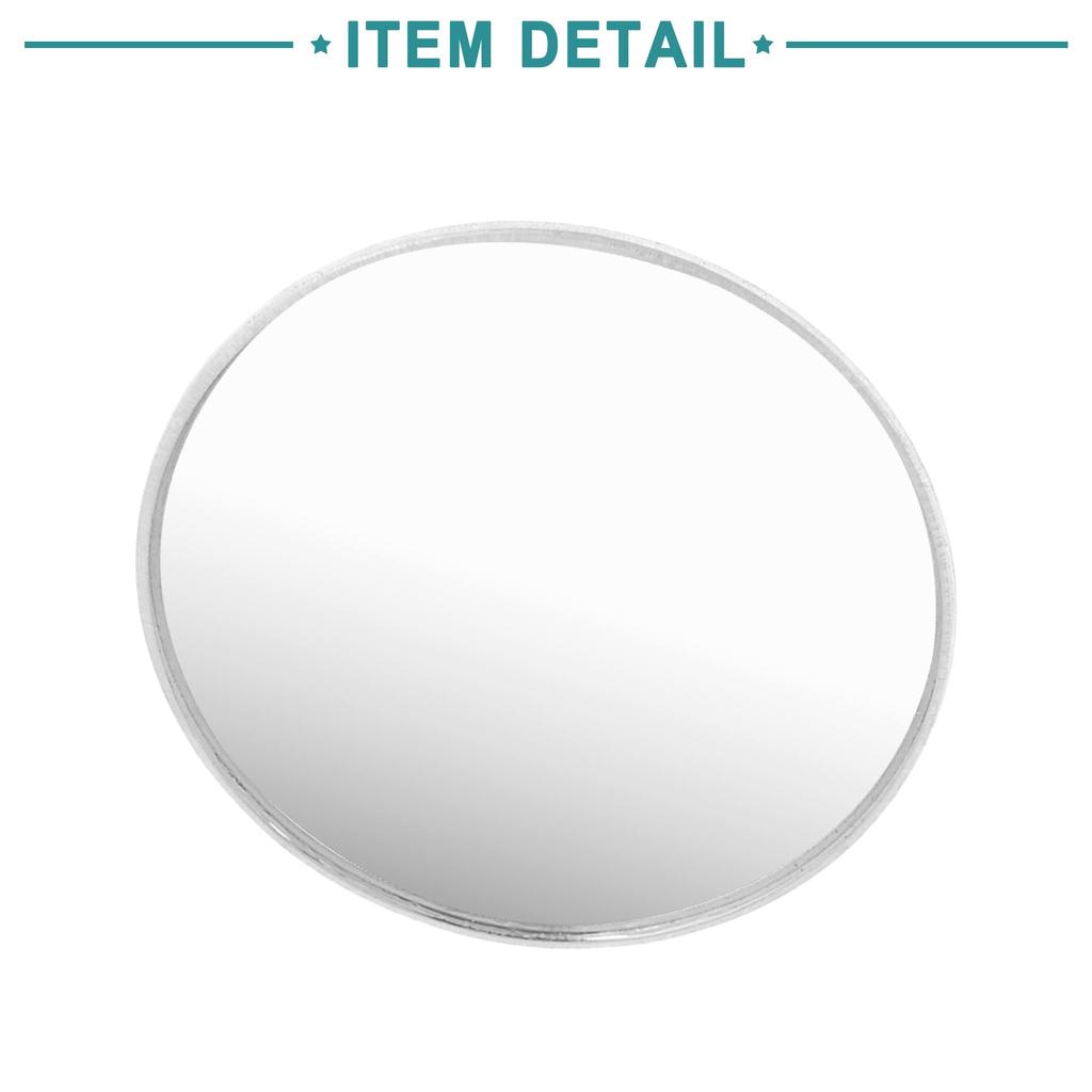 ACROPIX Univerzální kulaté samolepicí zpětné zrcátko pro mrtvý úhel do auta 75 mm Stříbrný tón 1 ks