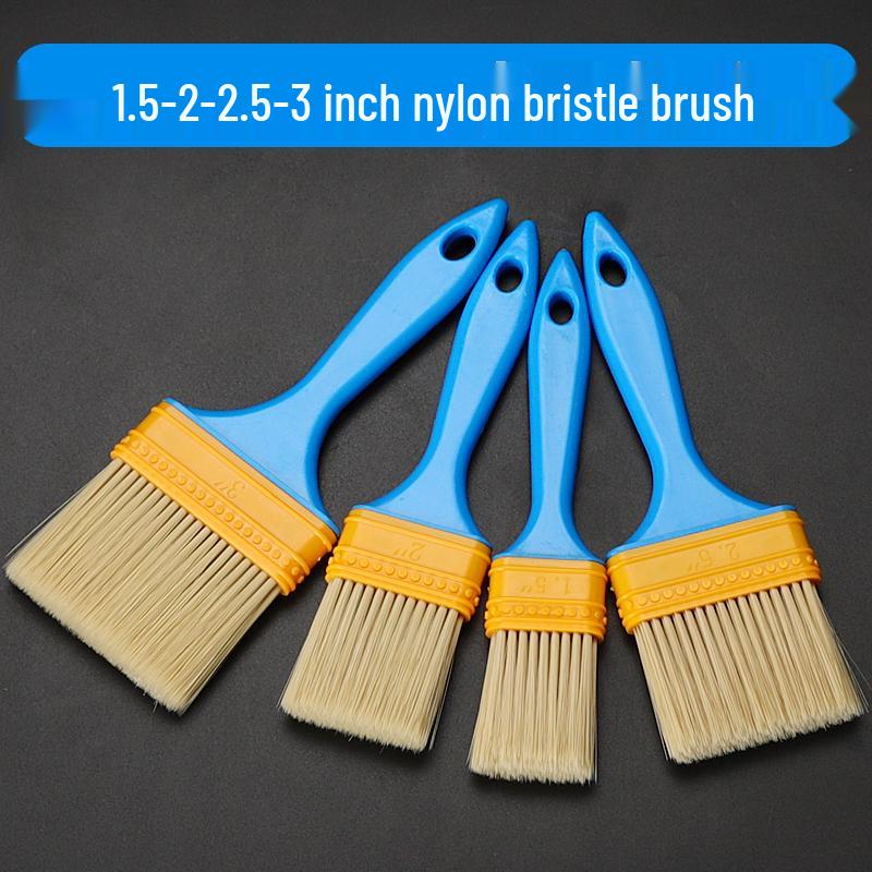 Soft Nylon Bristle Cleaning and Dust Removal Brush for Industrial Paint and Oil Application