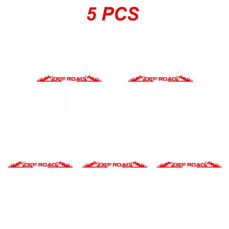 2~5PCS 100cmX9cm For OFF ROAD - Windshield Banner Car Stickers Vinyl Decal Back Window Sticker Fits  4x4 Mud Off Road Auto