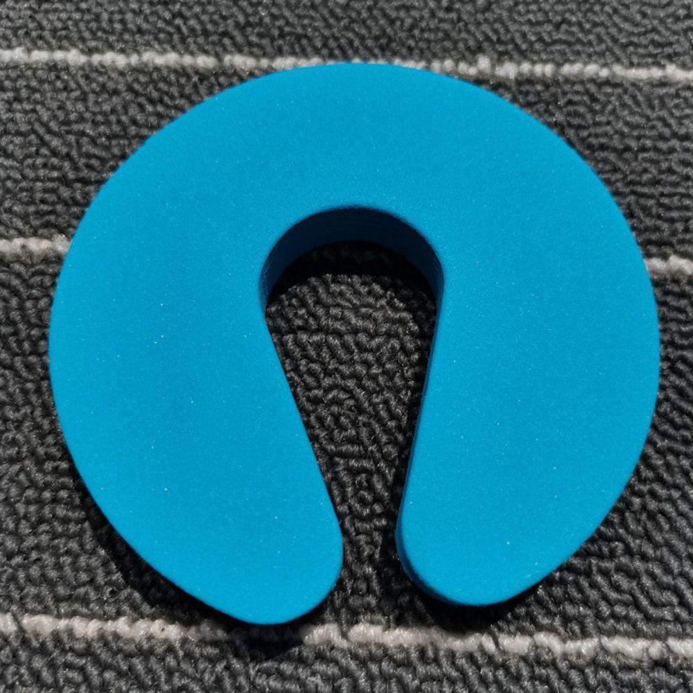 EVA Door Stopper Soft-Touch Fabric-Covered Foam Durable Finger Protector Wall-Mounted