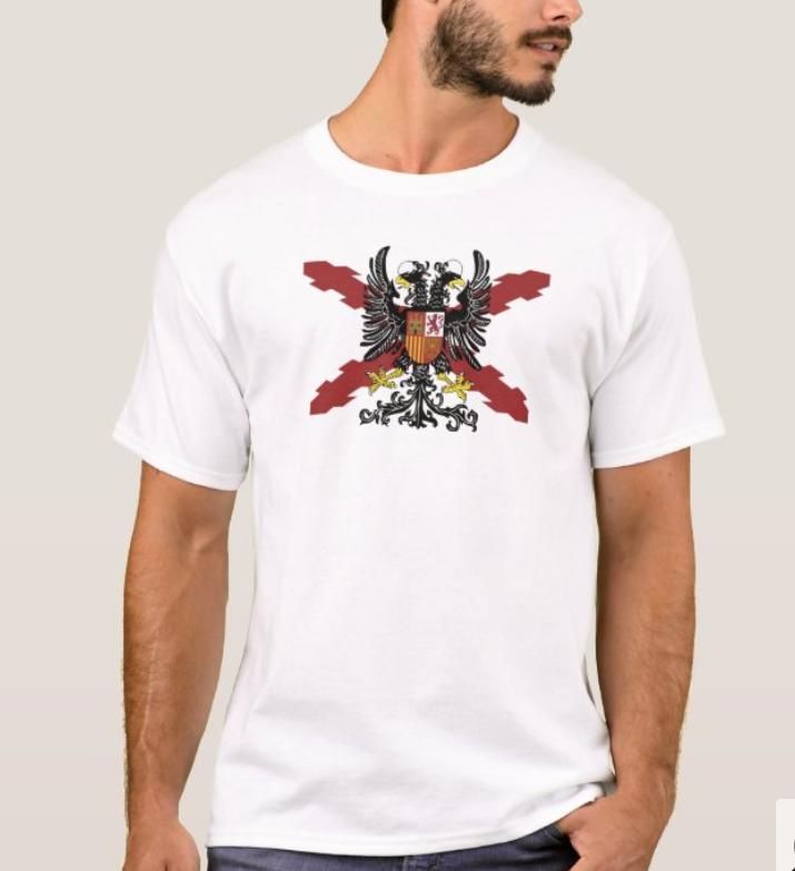 Burgundy Cross Doubleheaded Eagle TShirt Summer Cotton Short Sleeve ONeck Mens T Shirt New S3XL S