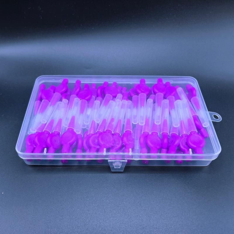 Interdental Round Gap Brush & Orthodontic Toothbrush for Oral Care